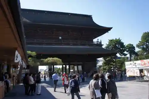 善光寺の山門・神門