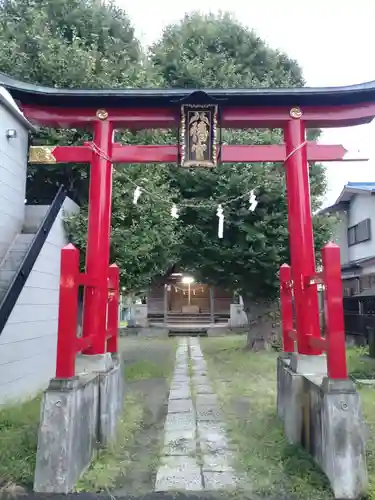 本行徳八幡神社の鳥居