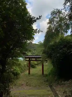 神明神社の鳥居