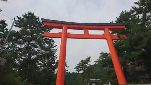 函館護國神社の鳥居