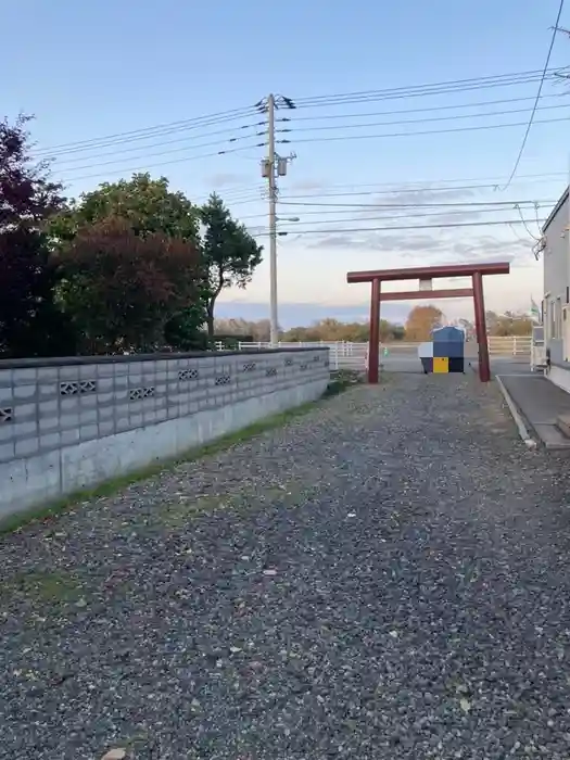 中沼神社の鳥居