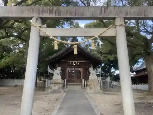 七所神社の鳥居