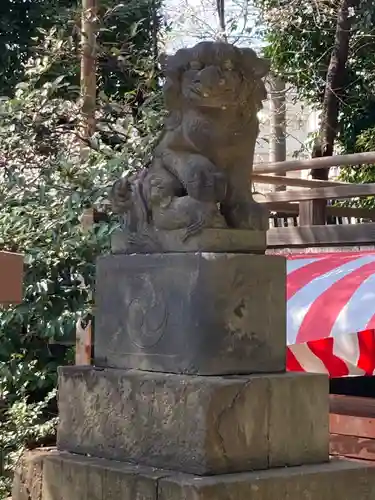 太子堂八幡神社の狛犬