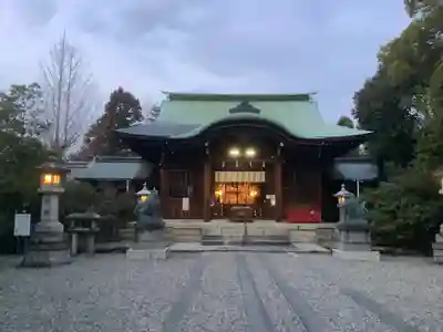 溝旗神社（肇國神社）の本殿・本堂