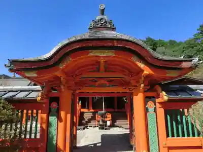 毘沙門堂門跡の山門・神門