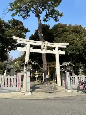 菊田神社の鳥居