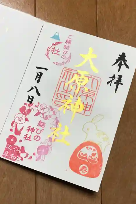 大宮・大原神社の御朱印