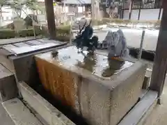 沙沙貴神社の手水