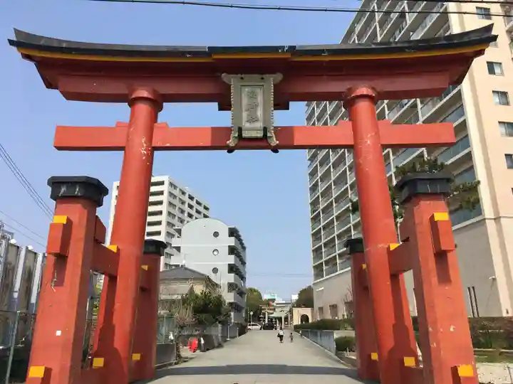 海神社の鳥居