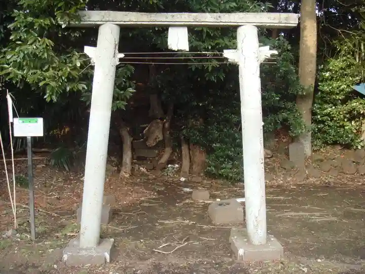 浅間神社の鳥居