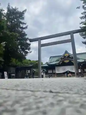 靖國神社の鳥居