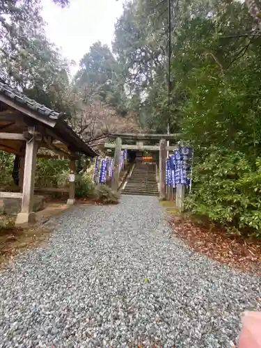 葛木御歳神社の鳥居