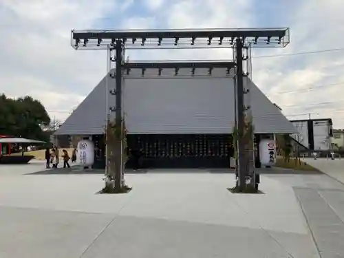 武蔵野坐令和神社の鳥居