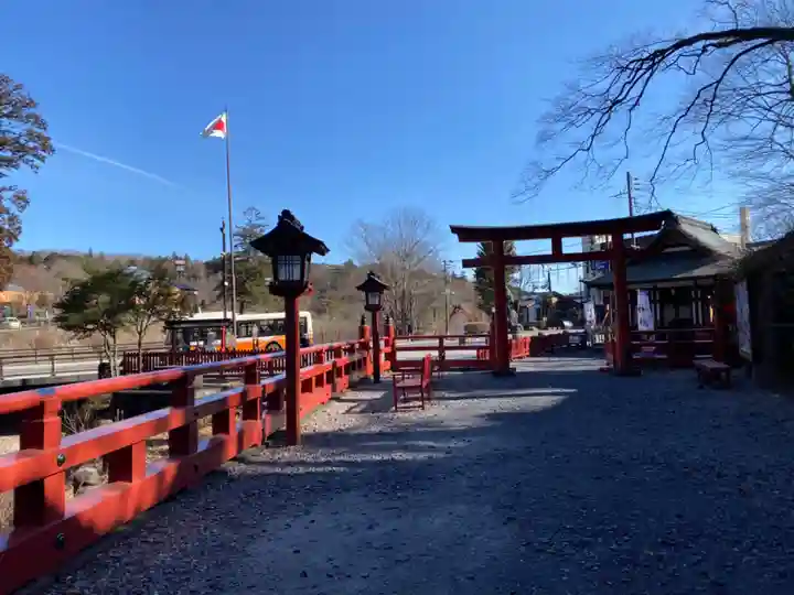 神橋(二荒山神社)の鳥居