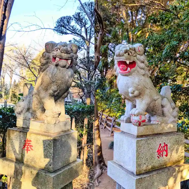 飯綱神社の狛犬