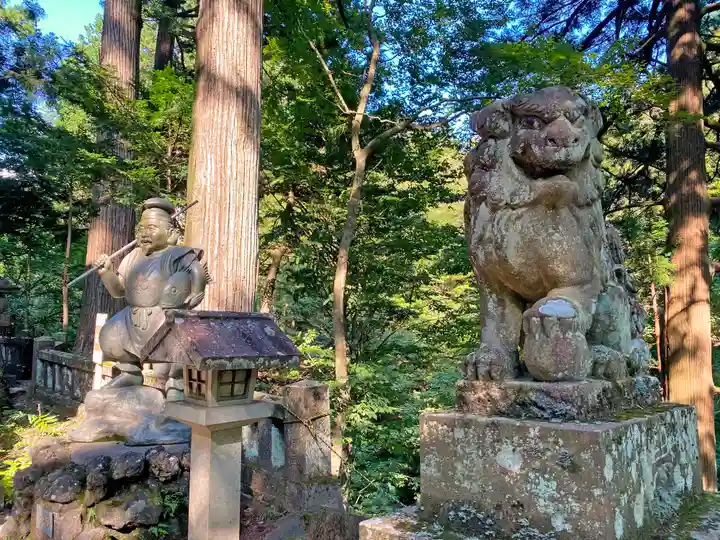 榛名神社の狛犬