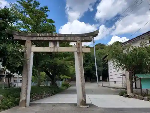 賣布神社の鳥居