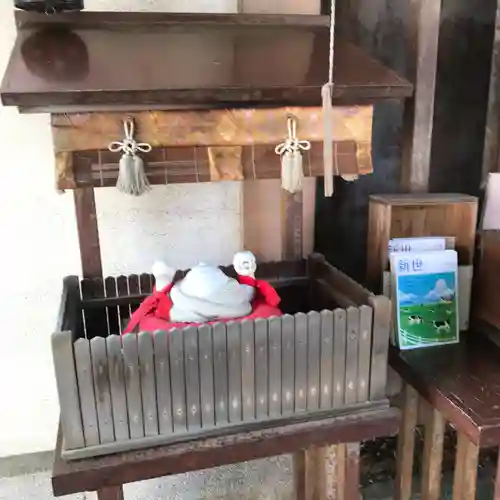 阿部野神社の狛犬