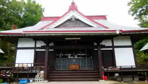 浦河神社の本殿・本堂