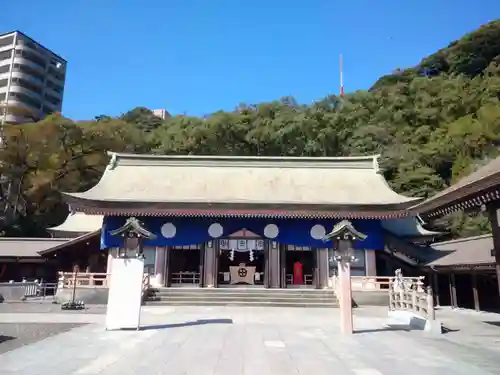 照國神社の本殿