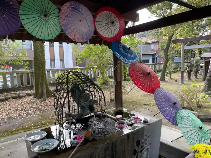 若宮神明社の手水舎