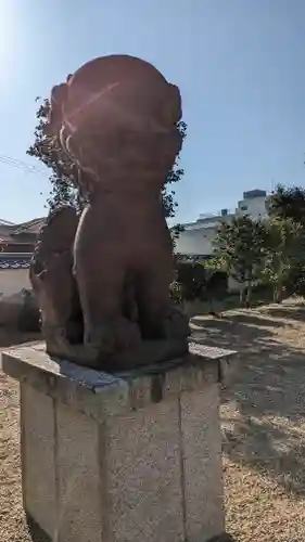 御香宮神社の狛犬