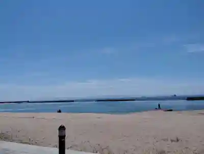 綱敷天満宮の周辺