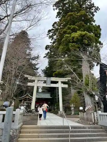 富士山東口本宮 冨士浅間神社の鳥居