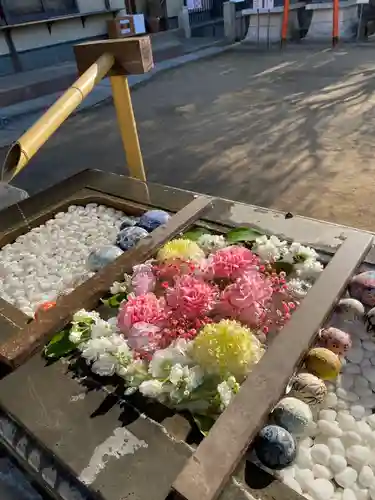 根岸八幡神社の手水舎