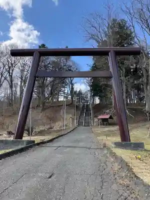 穂別神社の鳥居