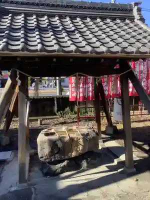 稲荷社(道徳稲荷神社)の手水舎