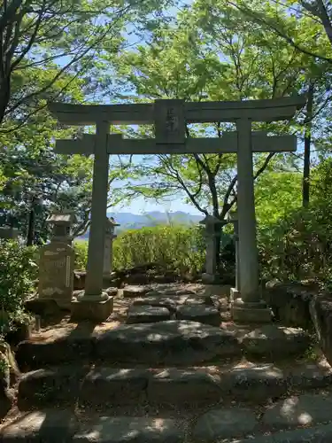 常陸国出雲大社の鳥居