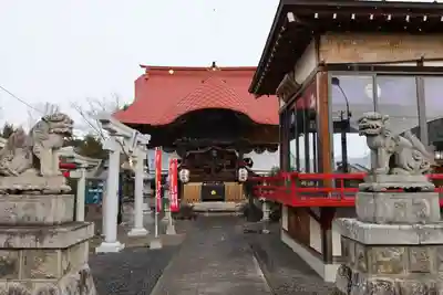 大鏑神社の狛犬