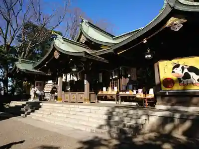 検見川神社の本殿・本堂