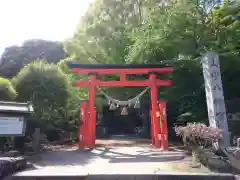 山中八幡宮の鳥居