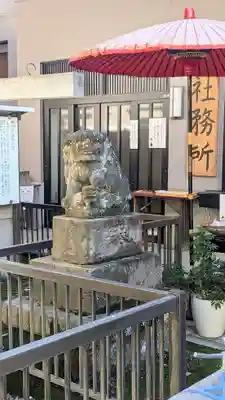 柏神社の狛犬