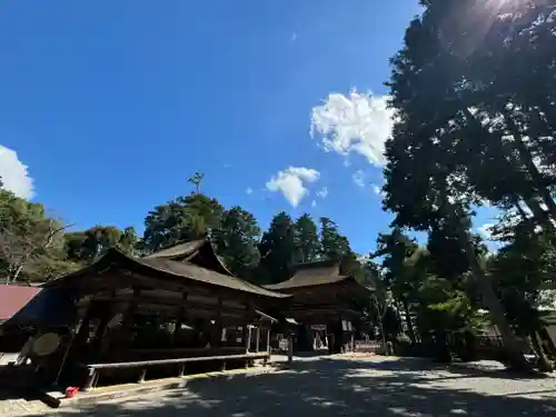 御上神社の景色