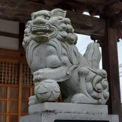 菅原神社の狛犬