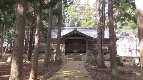 成島八幡神社の本殿・本堂