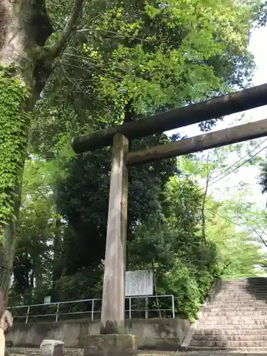 所澤神明社の鳥居