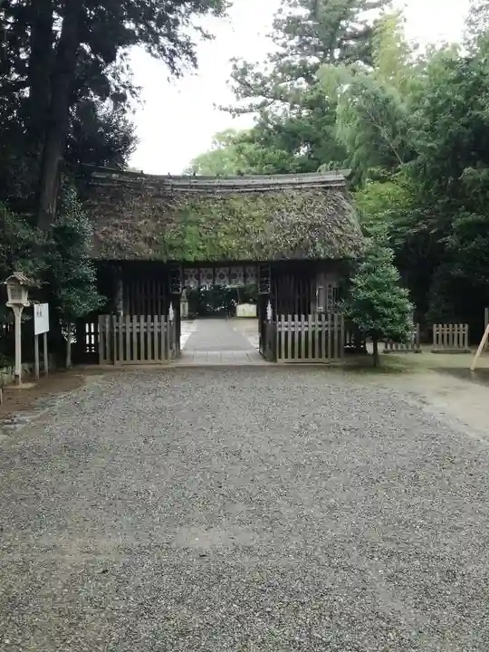 常陸國總社宮の山門・神門