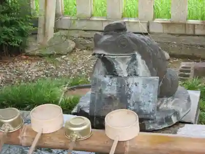 白髭神社（別宗院）の手水舎