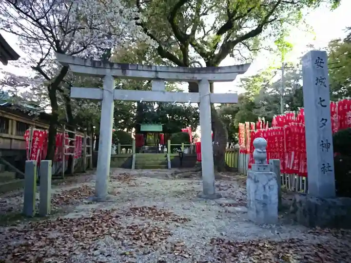 安城七夕神社の鳥居