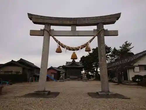 若宮社の鳥居