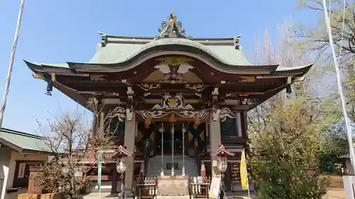 諏訪神社の本殿・本堂