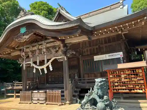 簳幹八幡宮の本殿・本堂