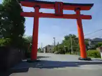 高橋稲荷神社の鳥居