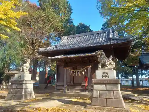 仙波氷川神社の本殿