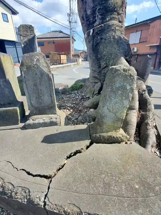 富士浅間宮前の霊跡(栃木県)