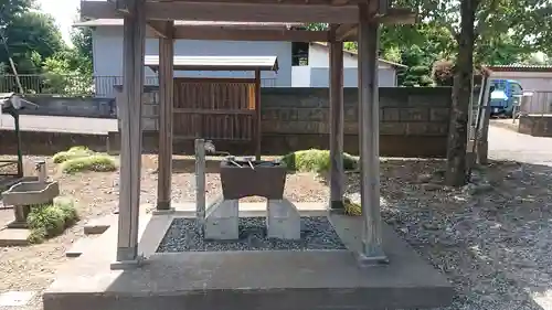 西久保観世音堂の手水舎